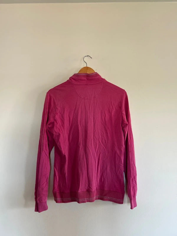 Vintage Champion Women’s Zip Up Jacket Pink Medium