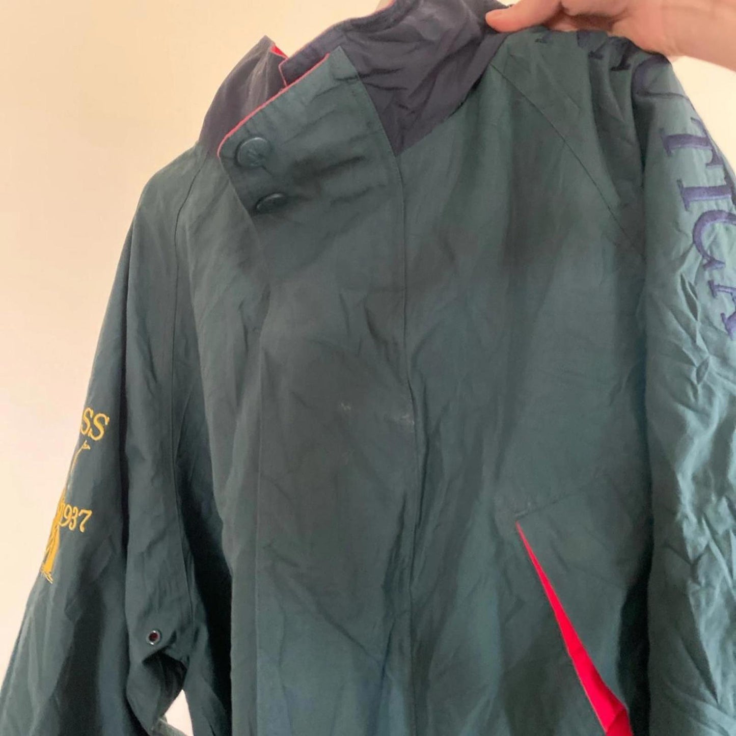 Nautica Vintage J Class Challenge Jacket Small