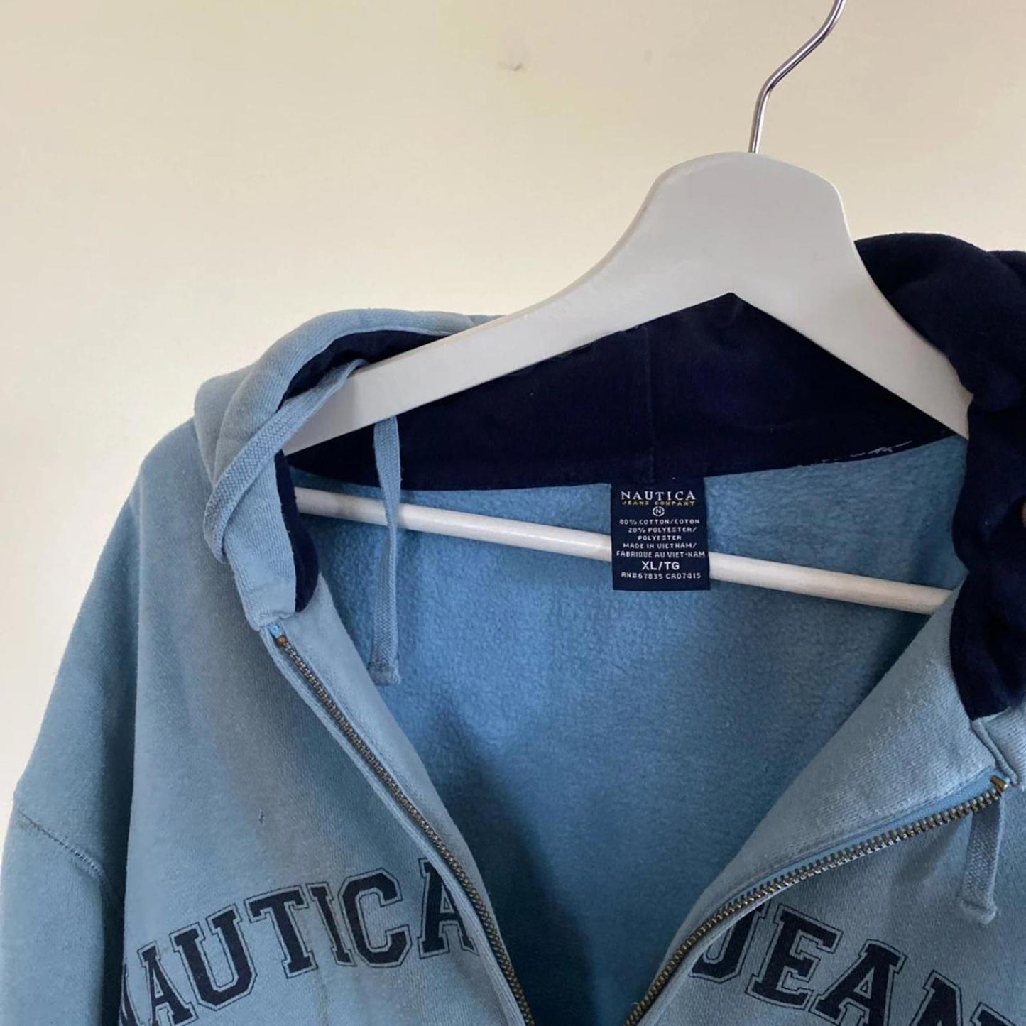 Nautica Vintage Zip Up Jacket XL