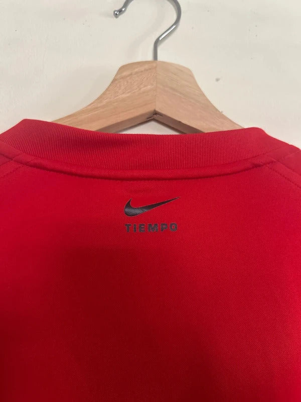 Vintage Nike Tiempo Training Shirt Red XL