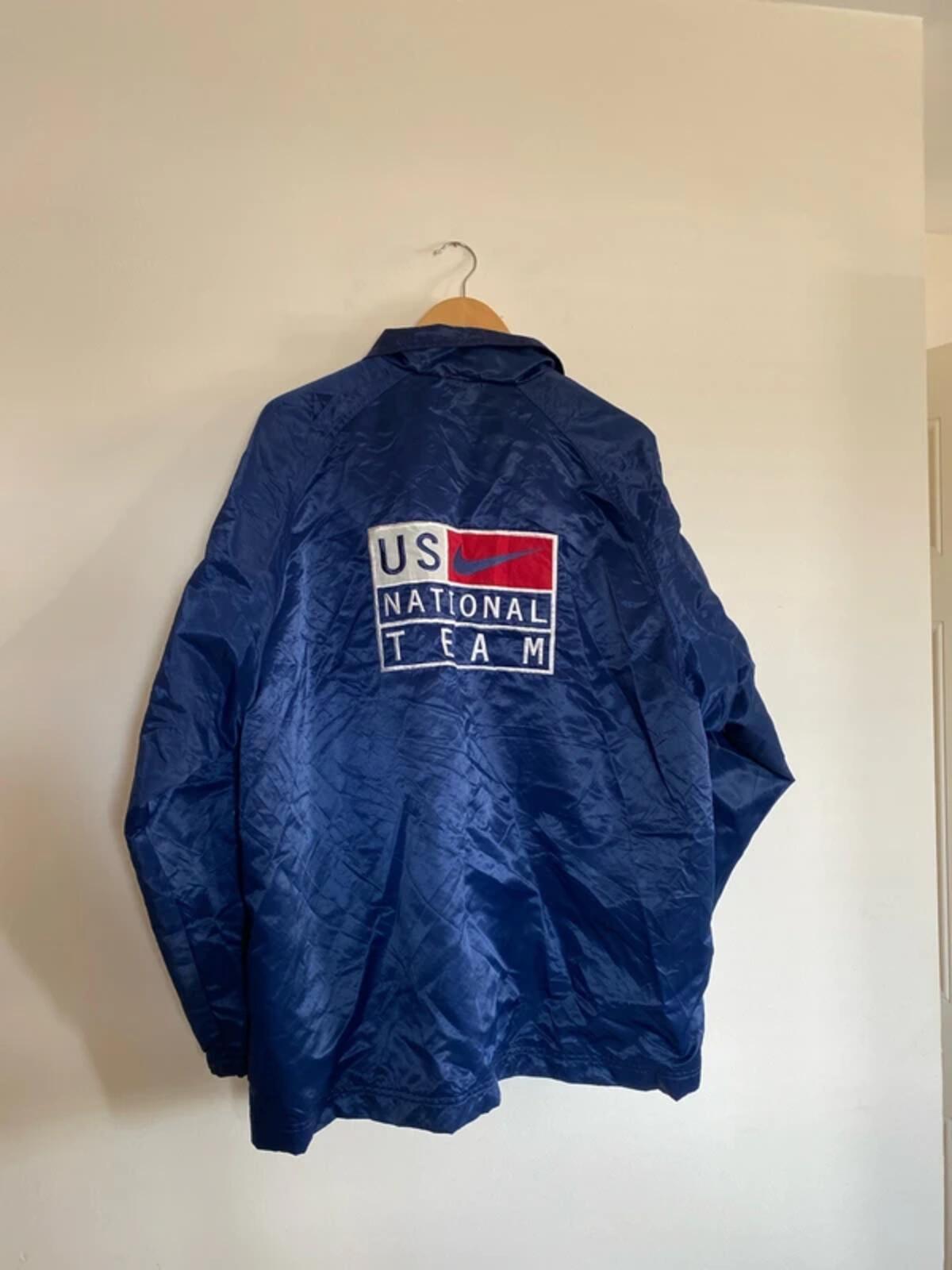 Vintage Nike U.S National Team Zip Up Jacket XL