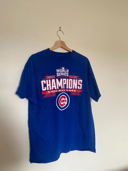 MLB Chicago Cubs Champions T shirt Large