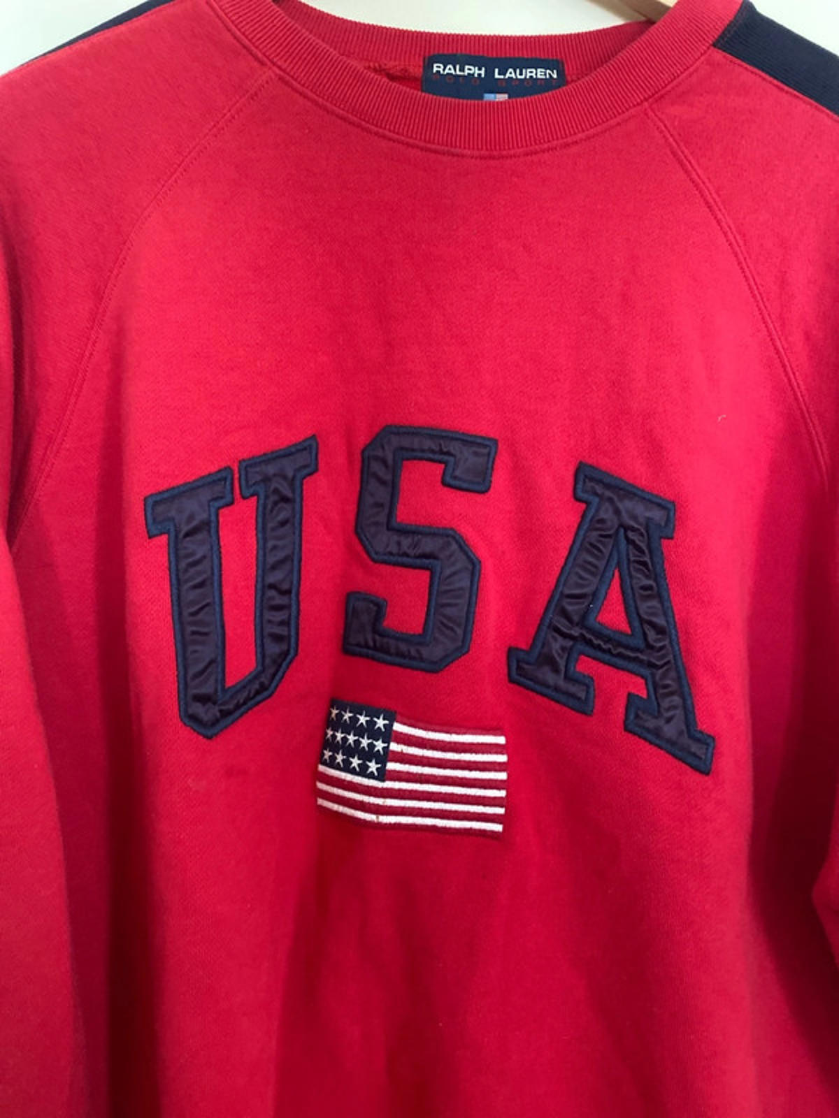 Ralph Lauren USA Crewneck Jumper Large