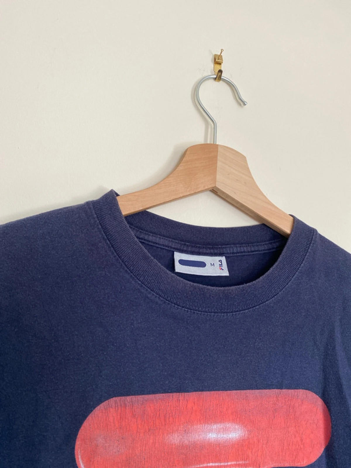 FILA Vintage Logo T shirt Medium