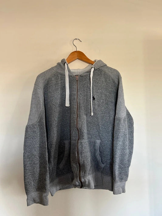 Ralph Lauren Zip Up Jacket Grey Large