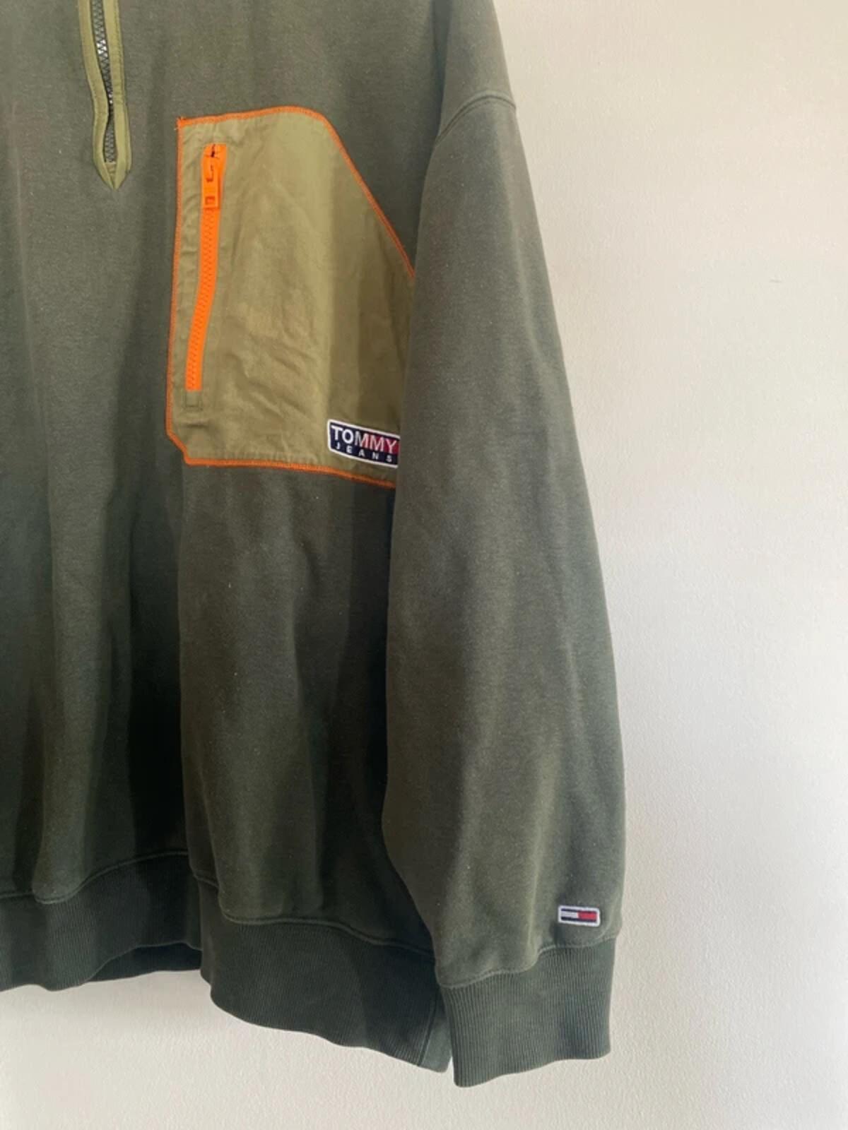 Tommy Hilfiger Fleece Lined 1/4 Zip Jumper Small