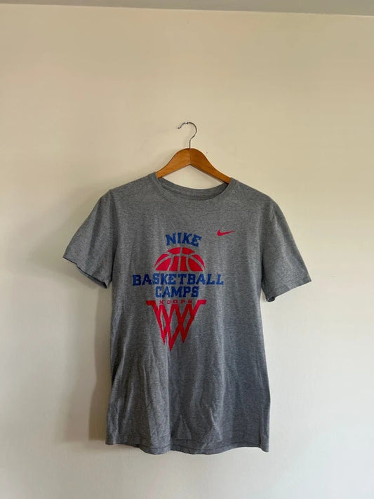 Vintage Nike Just Do It T-shirt Grey Small