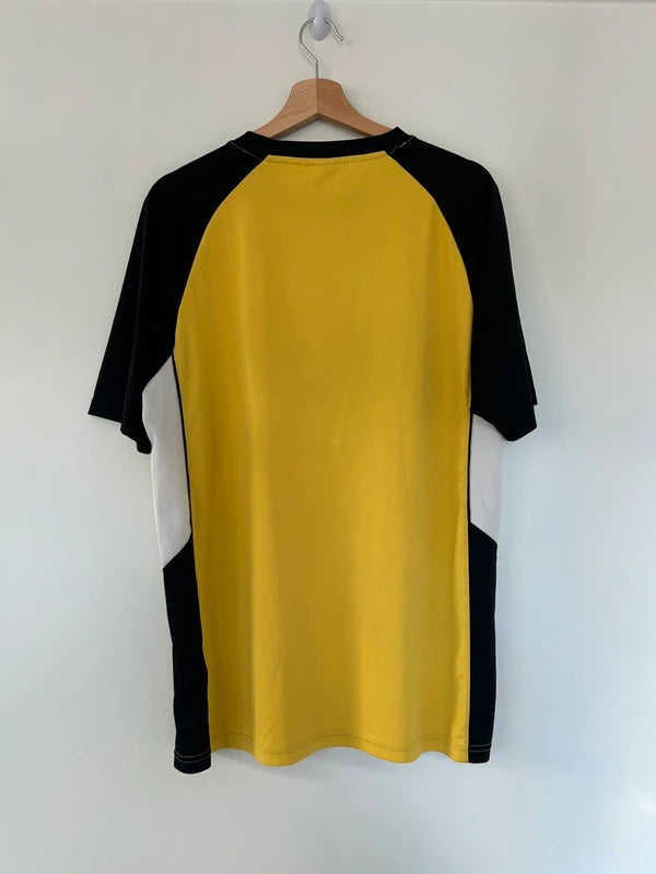 Vintage Nike Dri-fit T-shirt Yellow/Black Large