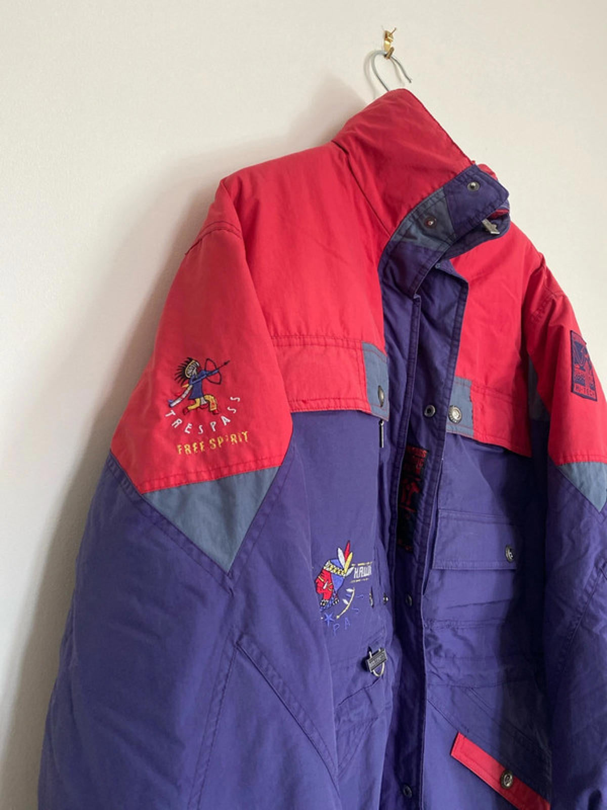 Trespass Vintage Ski Puffer Jacket Medium