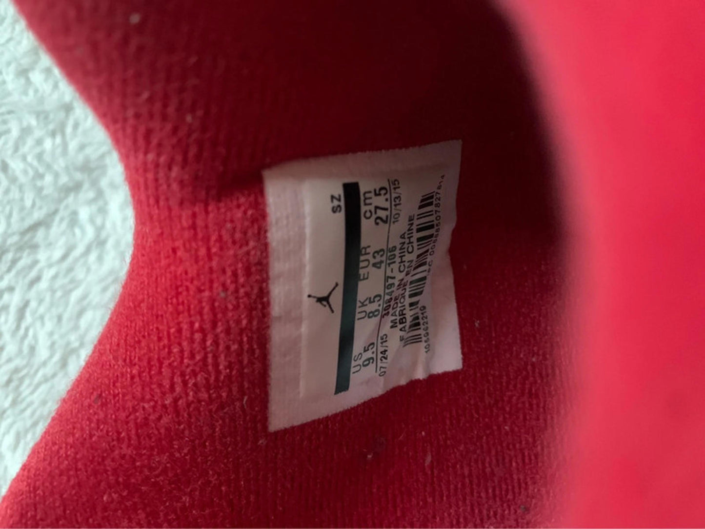 Jordan 4 Alternate 89 UK8.5