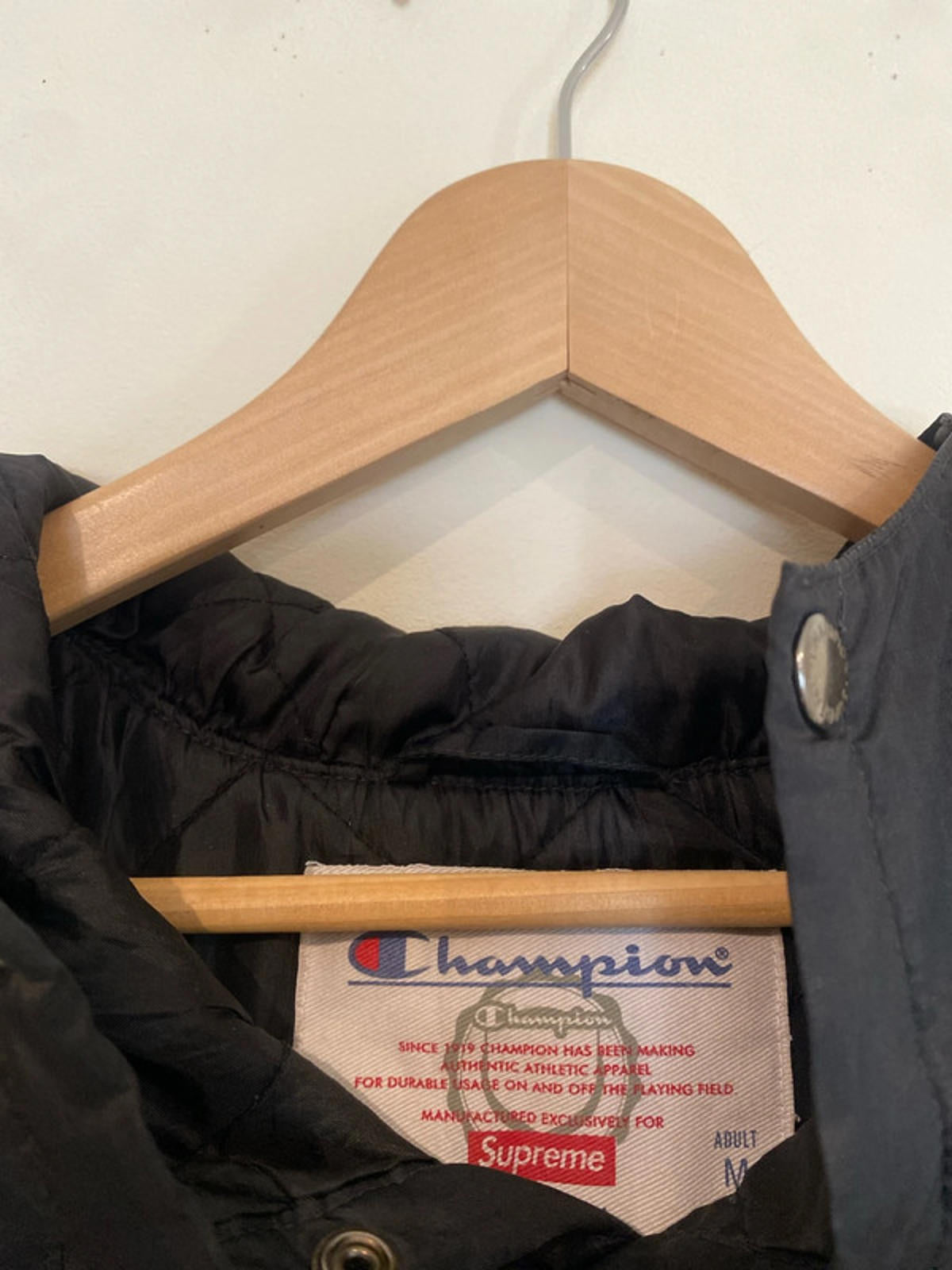 Supreme x Champion Pullover Parka Jacket Medium