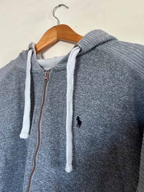 Ralph Lauren Zip Up Jacket Grey Large