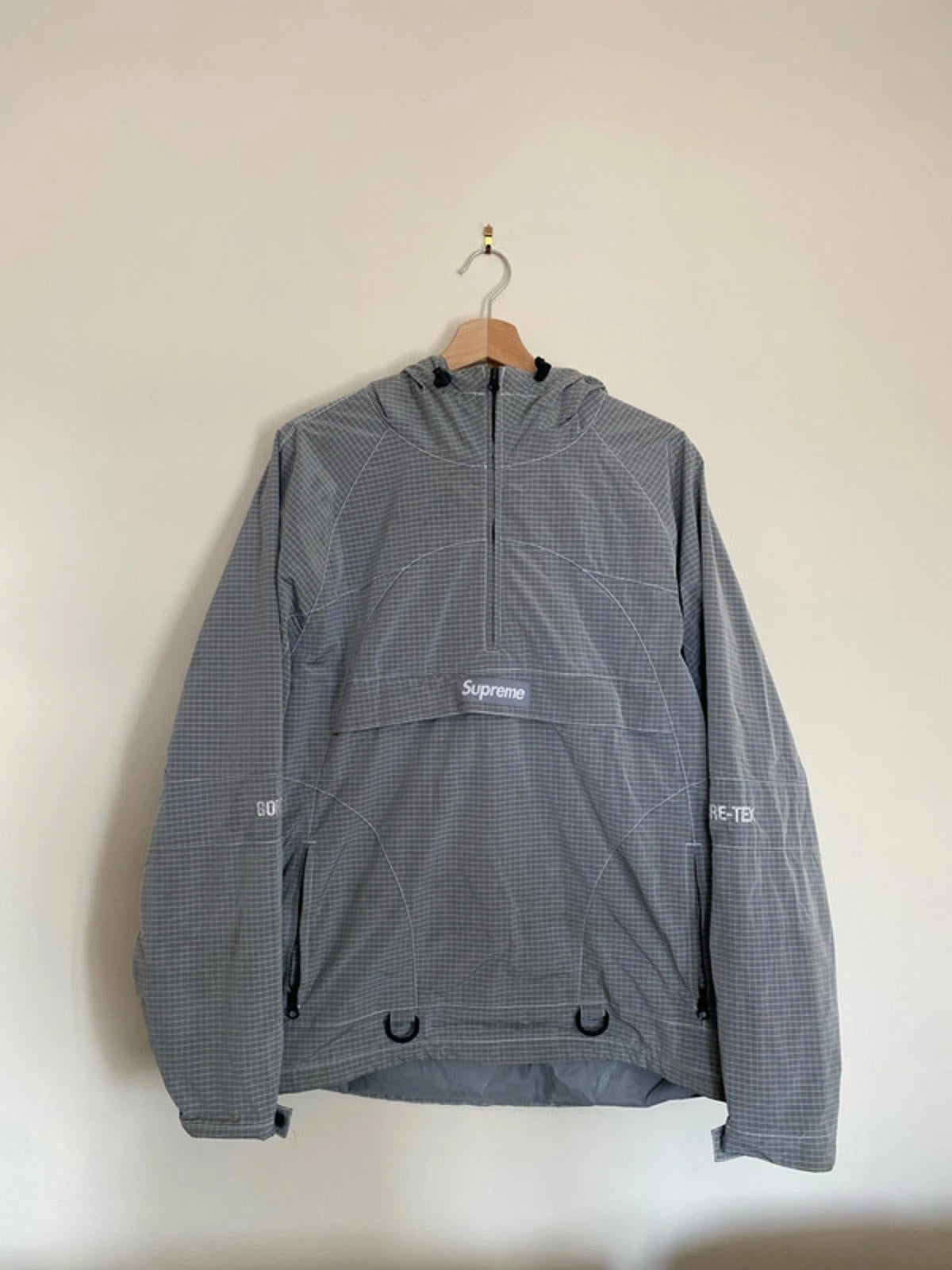 Supreme Gore-tex Contrast Stitch Anorak Jacket Large