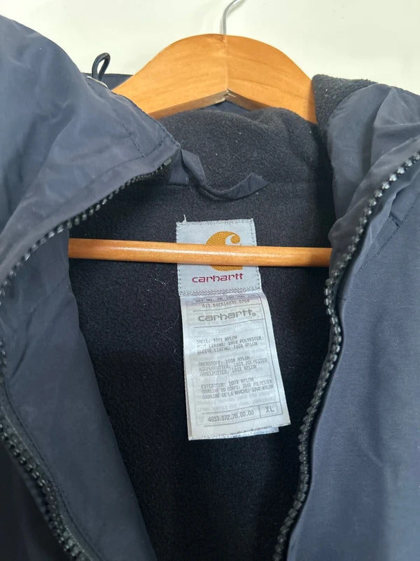 Carhartt Fleece Lined Windbreaker Black XL