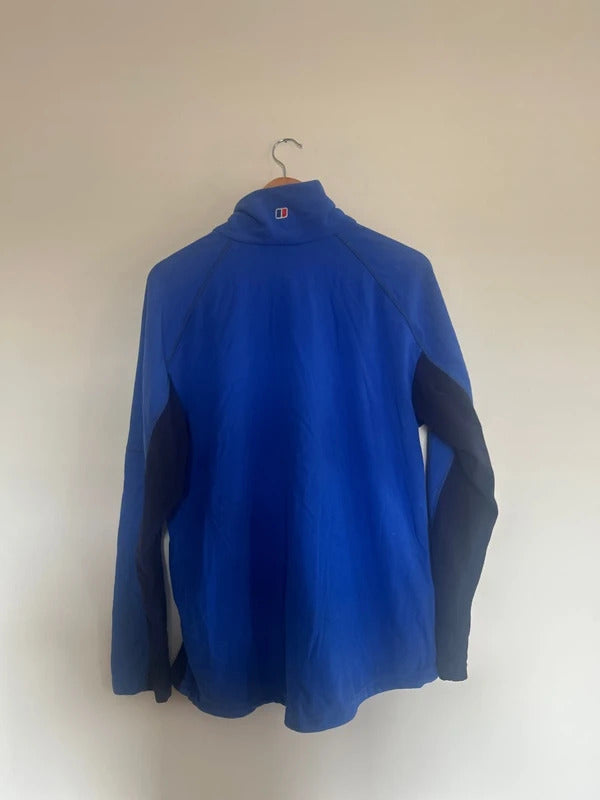 Berghaus Fleece Zip Up Jacket Blue Large