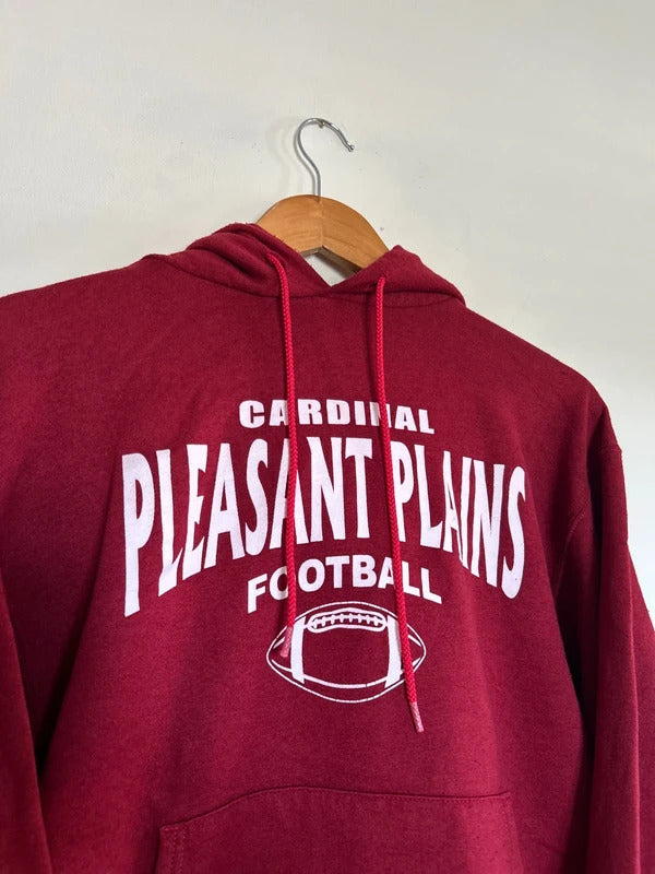 Champion Cardinal Football Hoodie Burgundy Medium