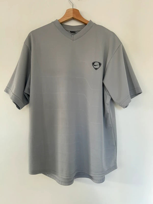 Vintage Nike Football T shirt Grey XL