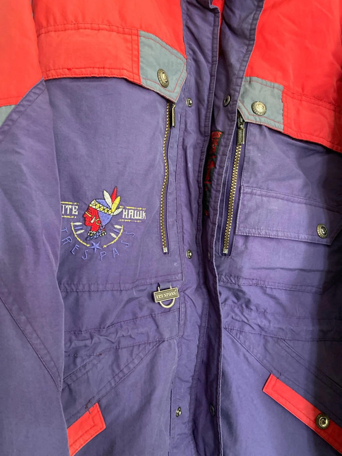 Trespass Vintage Ski Puffer Jacket Medium