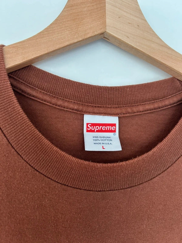 Supreme All Over T-shirt Brown Large