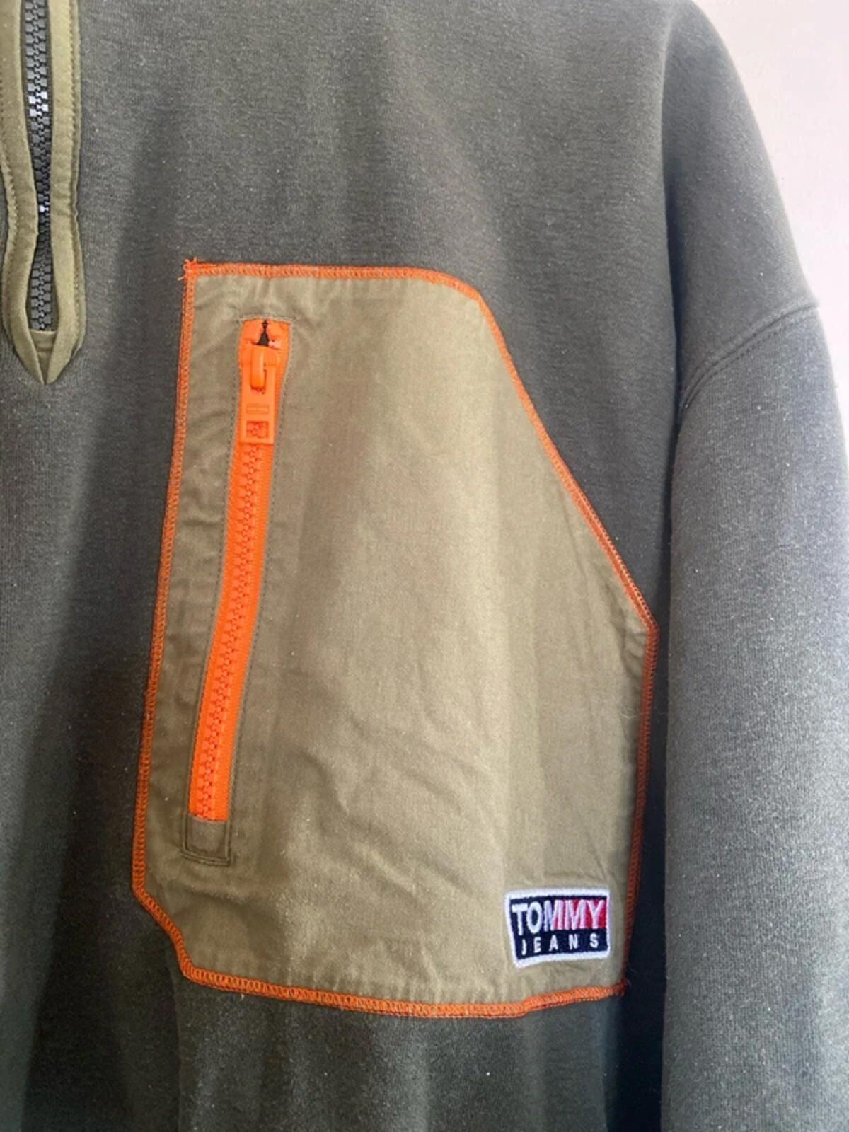 Tommy Hilfiger Fleece Lined 1/4 Zip Jumper Small