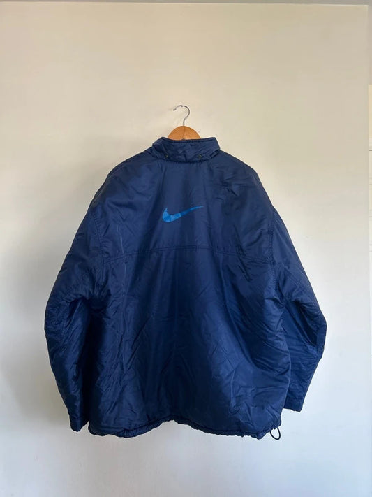 Vintage Nike Puffer Jacket Navy XL