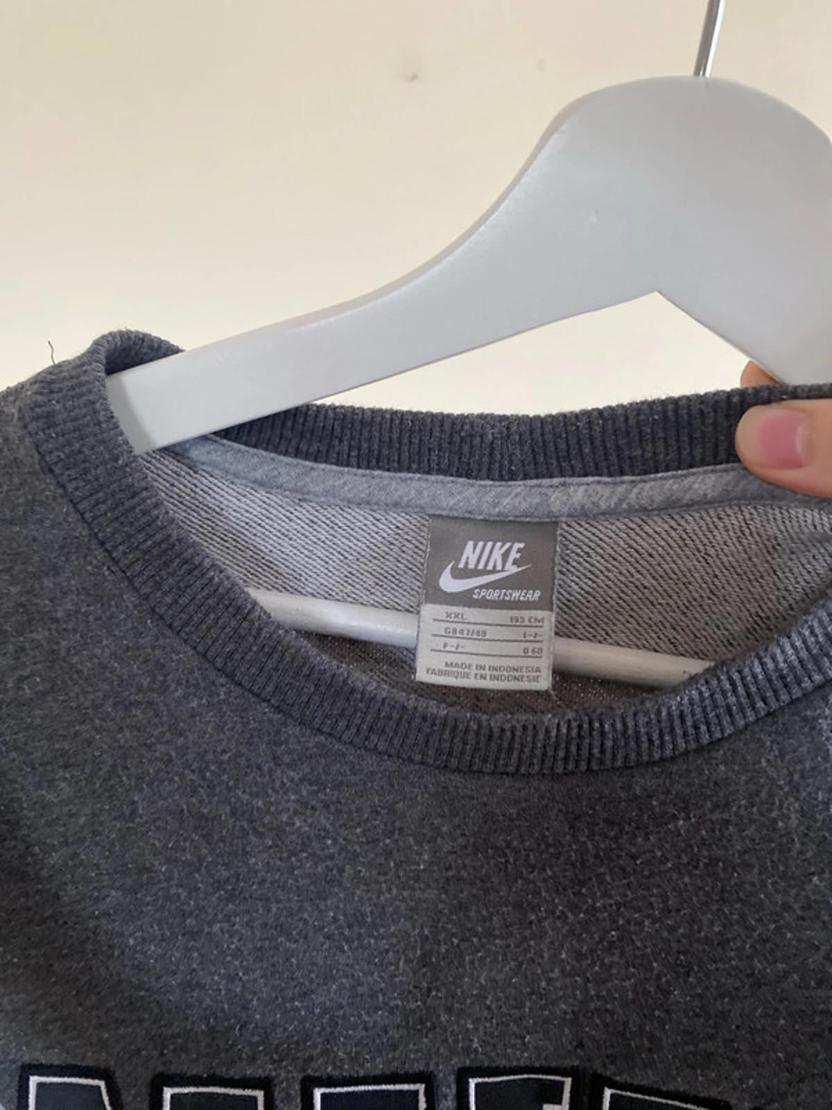 Nike Vintage Spell Out Crewneck Jumper XXL