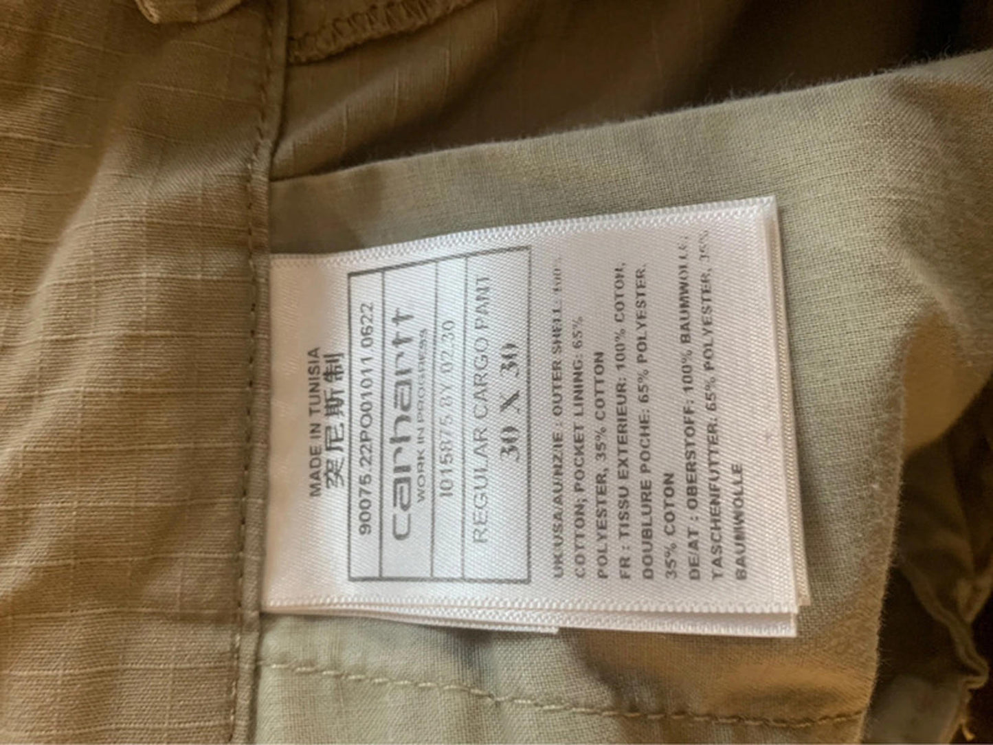 Carhartt Regular Cargo Pants W30 L30