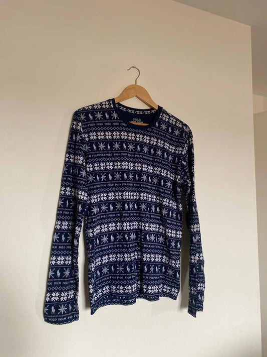 Ralph Lauren Festive Under Shirt Small