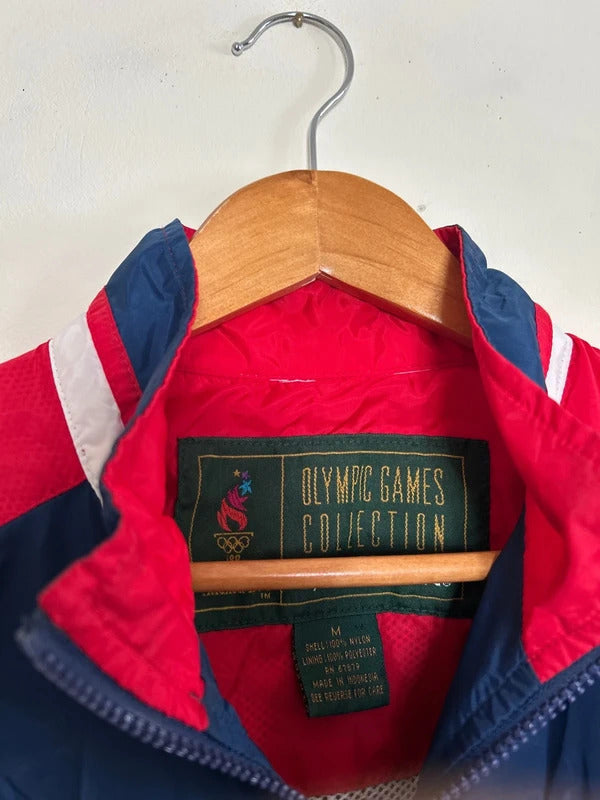 Vintage 1996 Starter Atlanta Olympics USA Windbreaker Medium