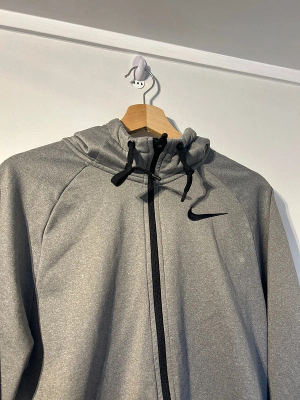 Vintage Nike Dri-Fit Zip Up Jacket Grey Small