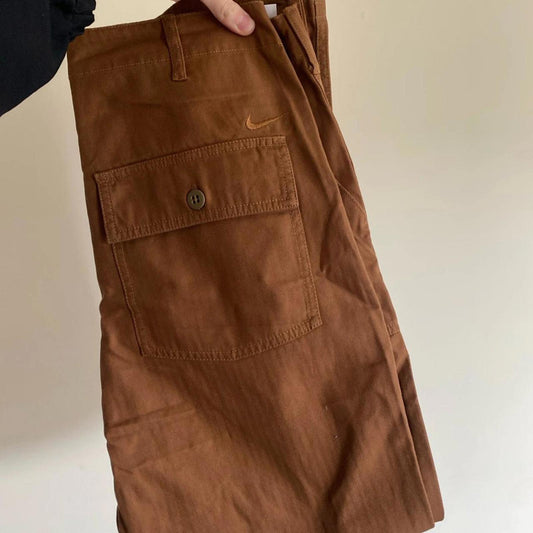 Nike Life Fatigue Trousers Brown Medium