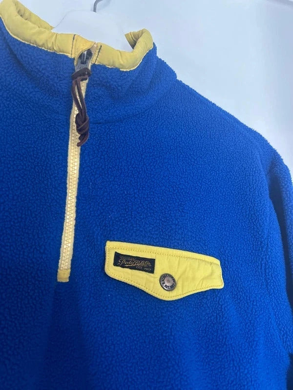Ralph Lauren Respect The Wilderness 1/4 Zip Fleece Small