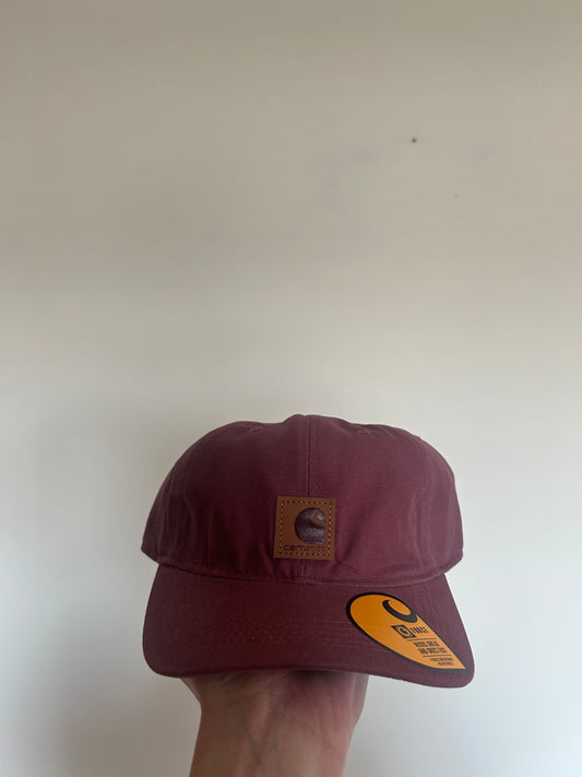 Carhartt Logo Hat Burgundy BNWT
