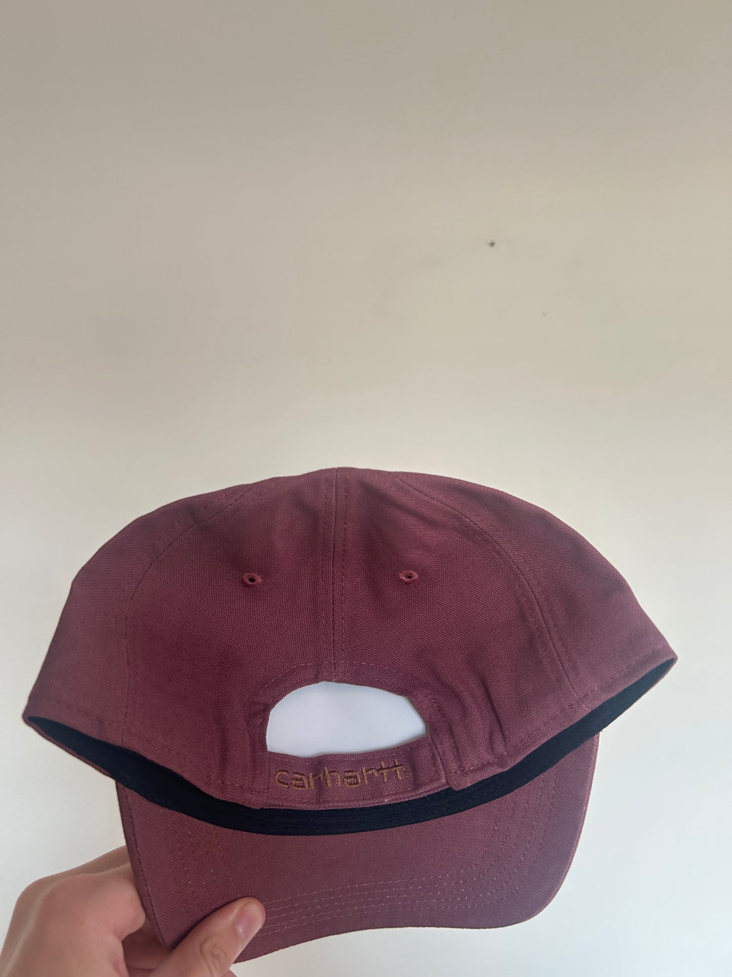 Carhartt Logo Hat Burgundy BNWT