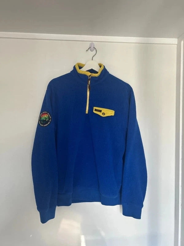Ralph Lauren Respect The Wilderness 1/4 Zip Fleece Small