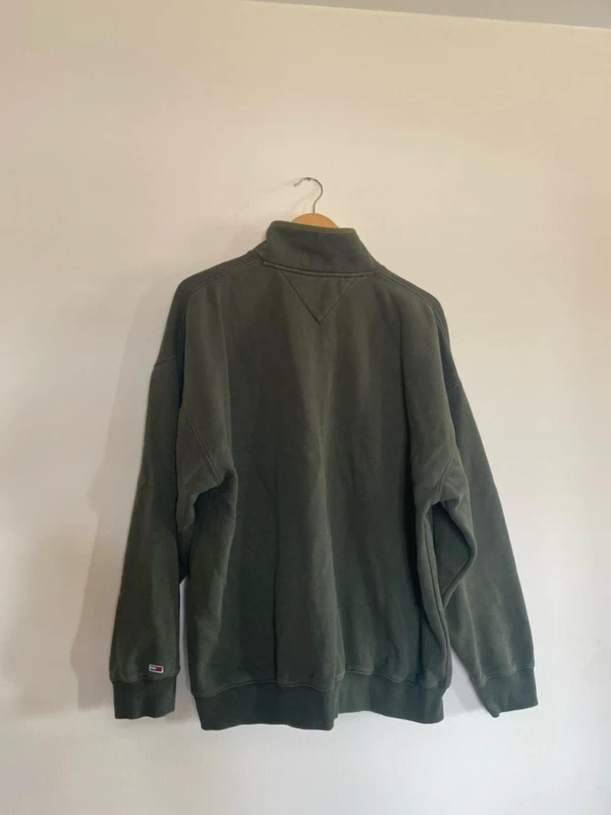 Tommy Hilfiger Fleece Lined 1/4 Zip Jumper Small