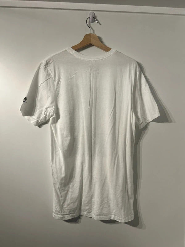 Vintage Nike Just Do It T-shirt White Medium