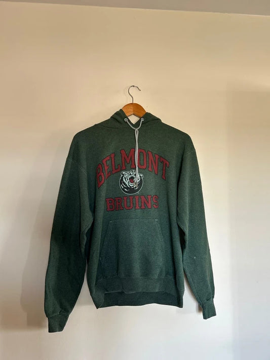 Champion Belmont Bruins Hoodie Green Medium