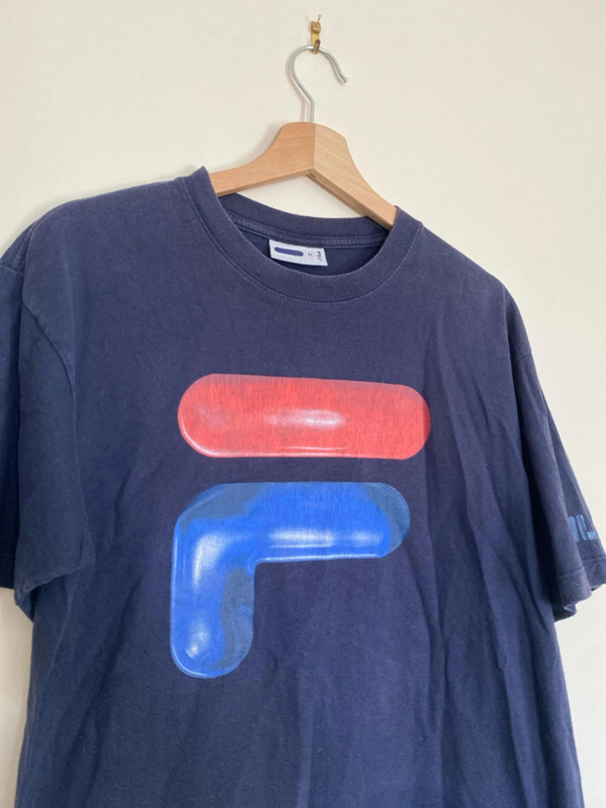 FILA Vintage Logo T shirt Medium