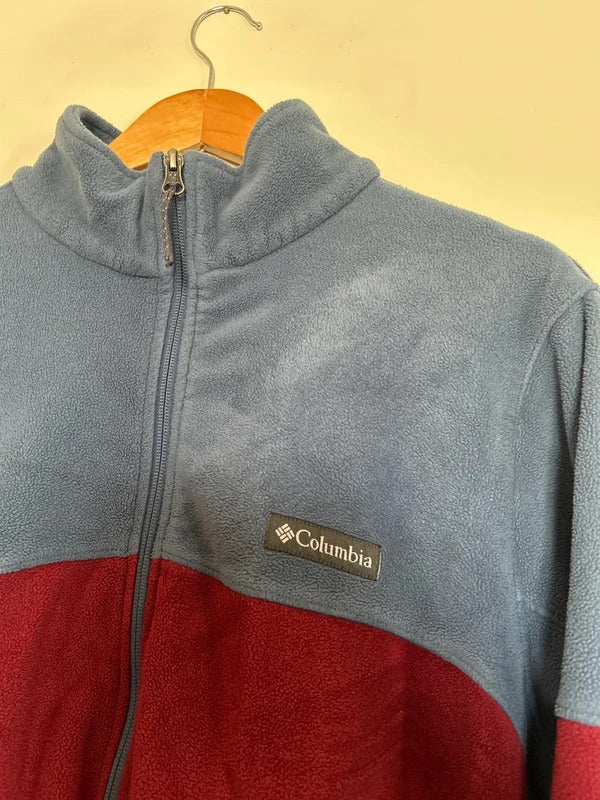 Columbia Fleece Zip Up Jacket XL
