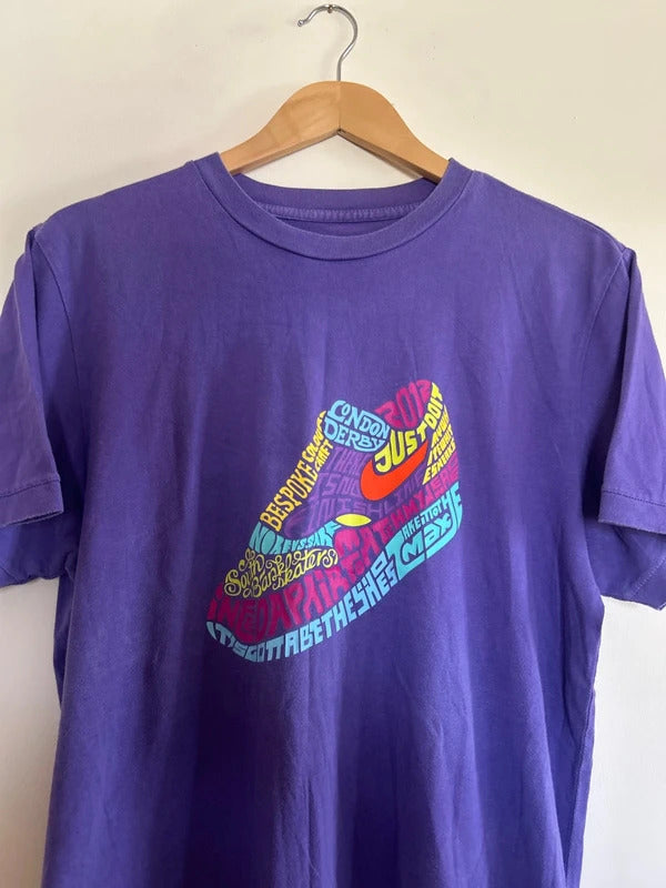 Vintage Nike Air Max T-shirt Purple Large
