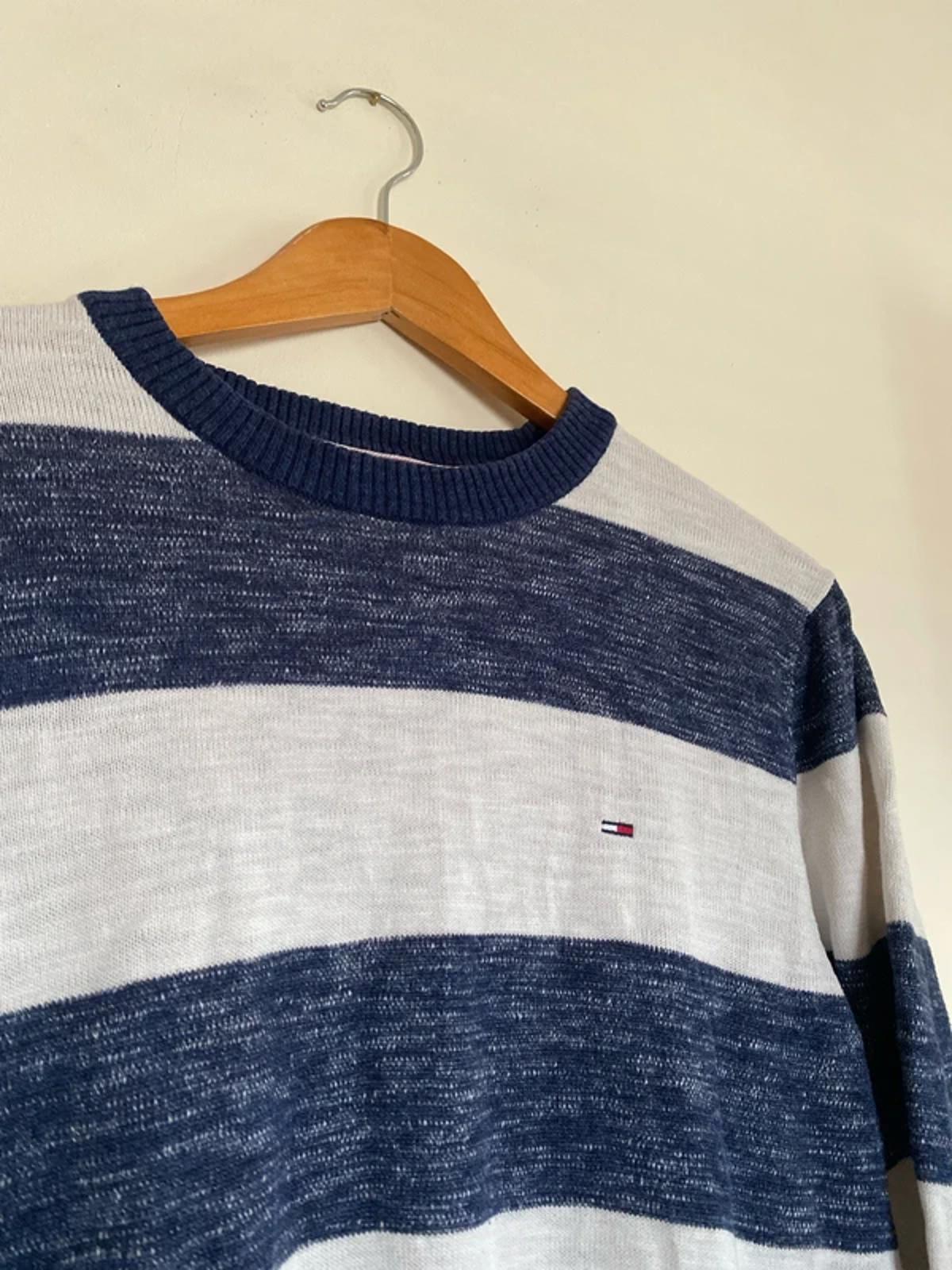 Tommy Hilfiger Jumper Navy/White Medium