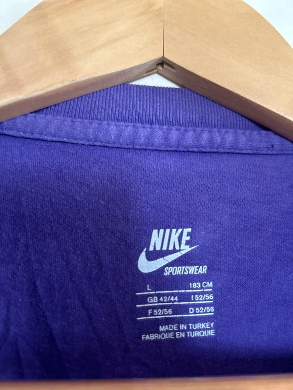 Vintage Nike Air Max T-shirt Purple Large