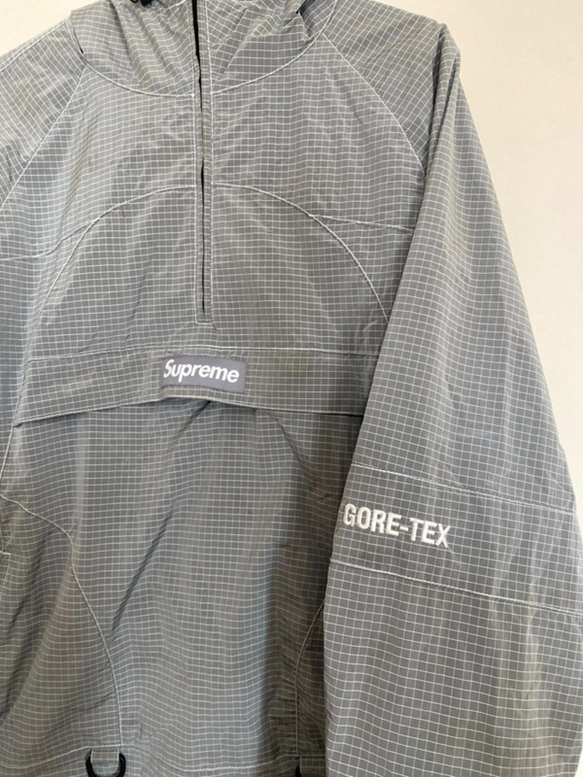Supreme Gore-tex Contrast Stitch Anorak Jacket Large