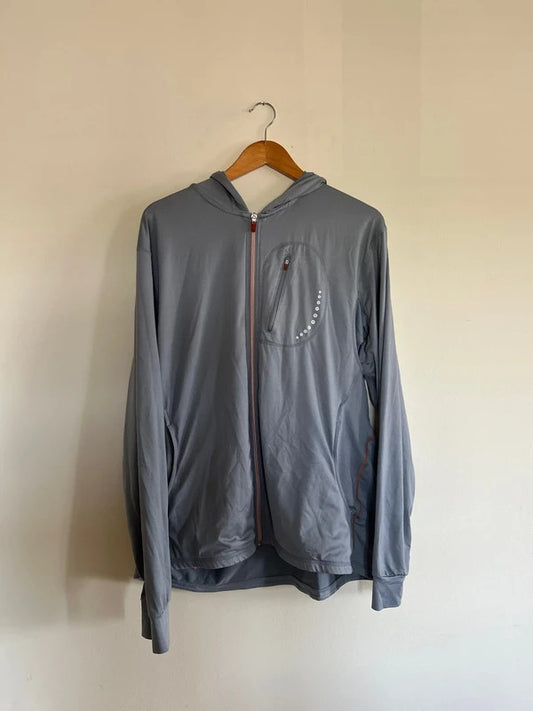 Vintage Nike Dri-fit Zip Up Jacket Grey XL