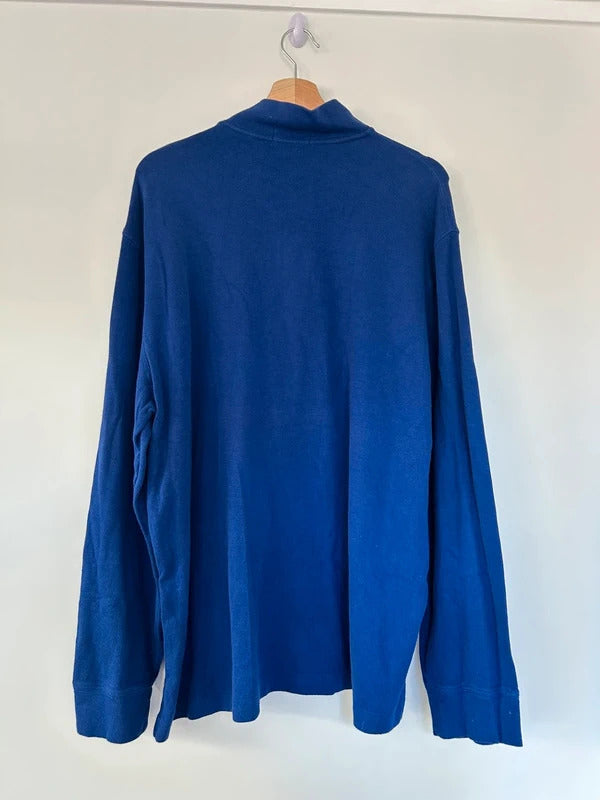 Ralph Lauren 1/4 Zip Estate Rib Jumper XL