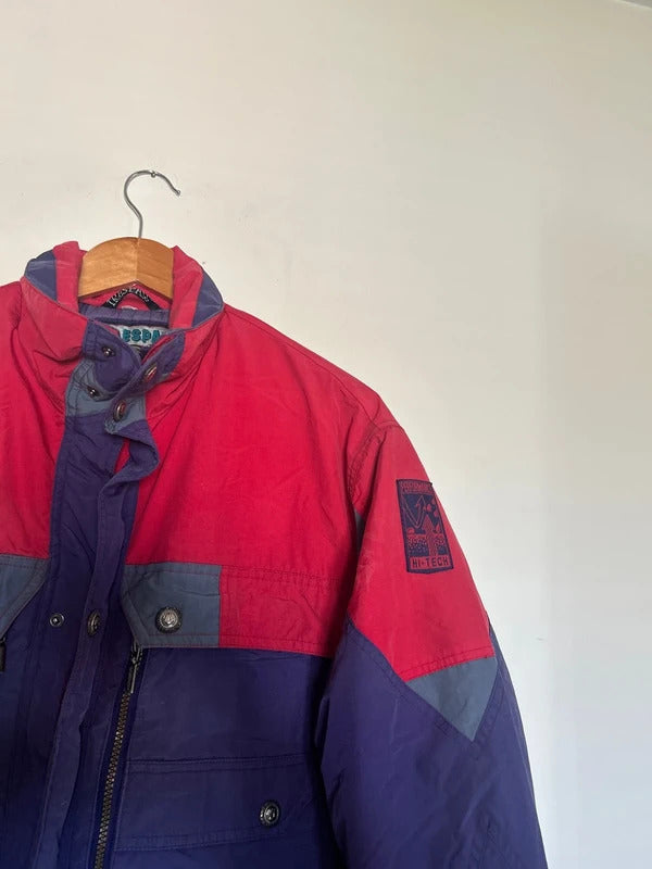 Vintage 80s Trespass White Mountain Ski Jacket Medium