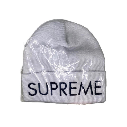 Supreme Capital Beanie Grey