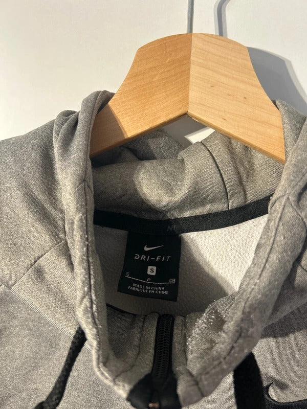 Vintage Nike Dri-Fit Zip Up Jacket Grey Small