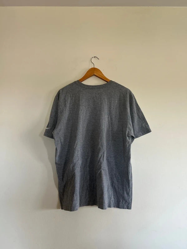 Vintage Nike Swoosh T-shirt Grey XL